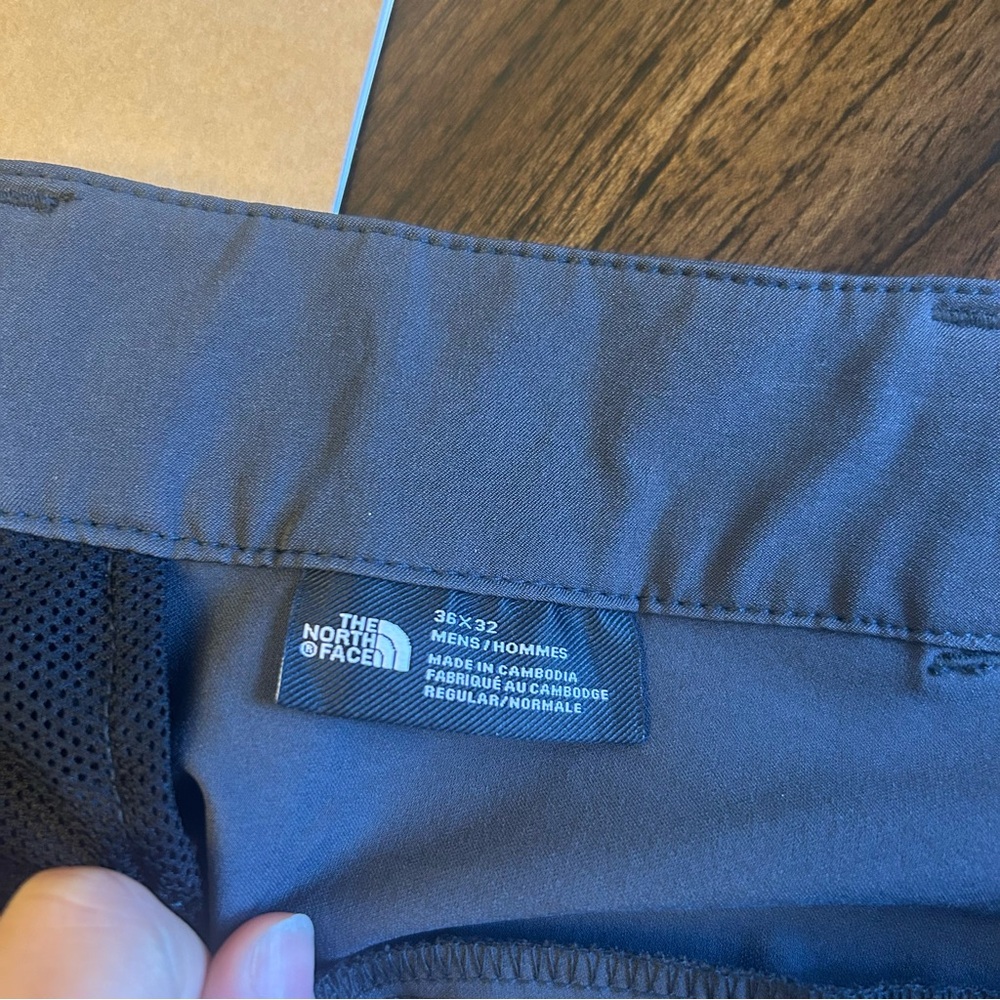 The North Face Paramount Mens Hiking Pants Asphalt Grey 36x32 New - Picture 7 of 8
